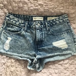 Bullhead denim shorts